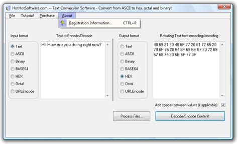 hex dsrip|Hex decoder: Online hexadecimal to text converter .
